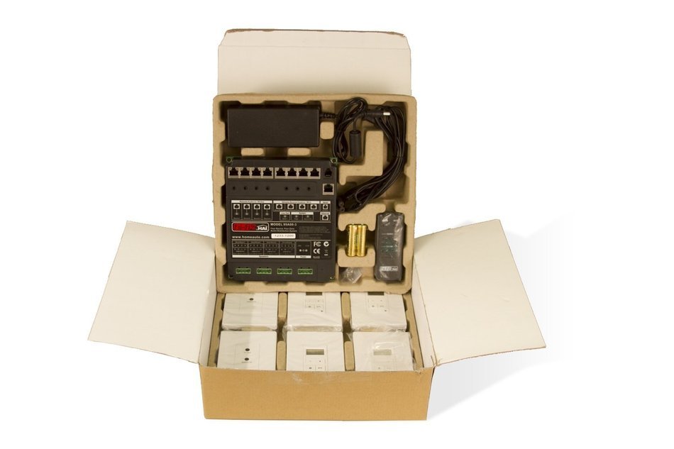 Leviton 95A00-3 Hi-Fi 2 4-Zone, 4-Source Kit for Structured Wiring Enclosures N5