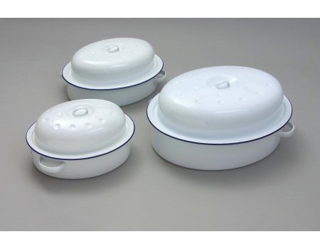 Falcon 60026 Oval Roaster White 26cm