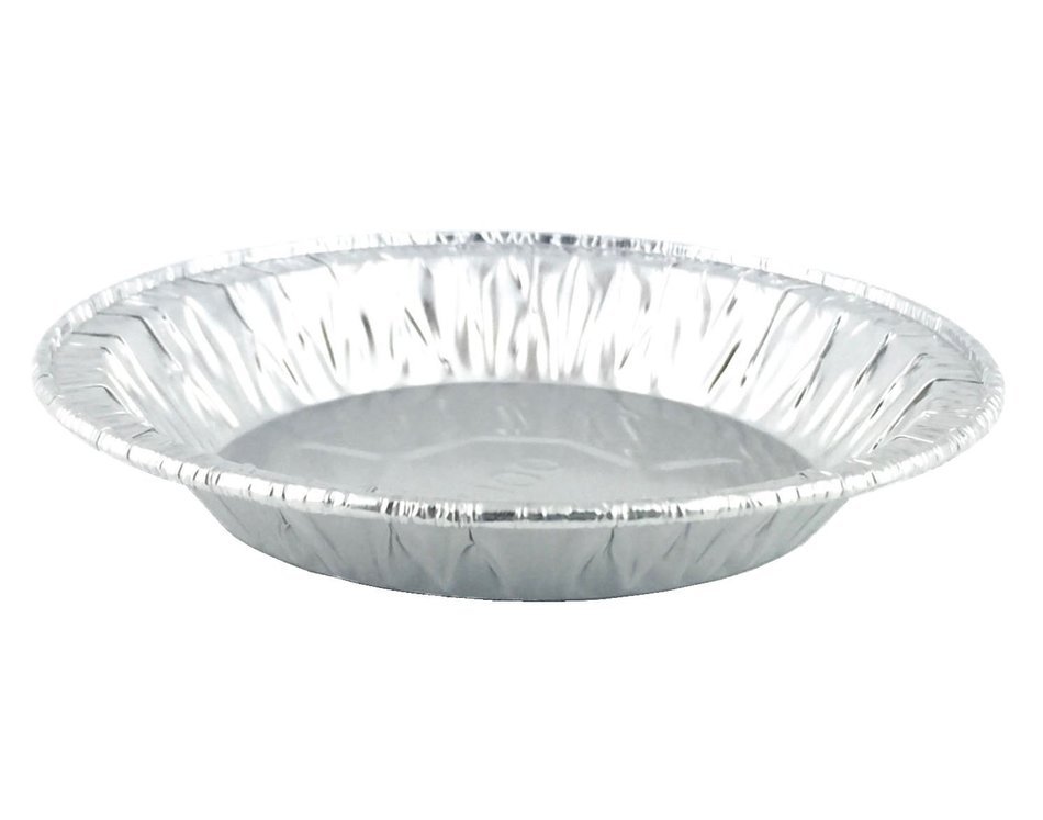 Aluminum Foil Mini Pie Pans/Tart Pans 3 7/8" For Tarts, Mini Pies, Pastries, With Plastic Lid 20 Sets.