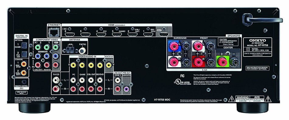 Onkyo HT-S6500 5.1-Channel Network A/V Receiver/Speaker Package (Discontinued by Manufacturer)