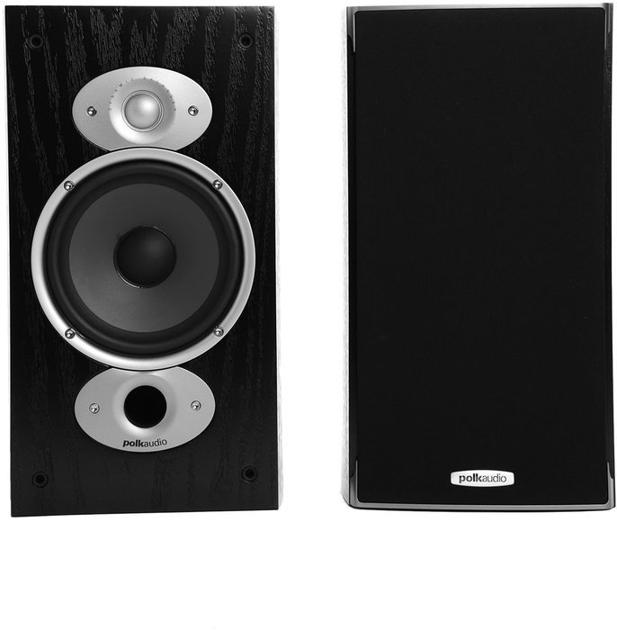 Polk Audio RTi A3 | Black Bookshelf Speakers (Certified Refurbished) N2