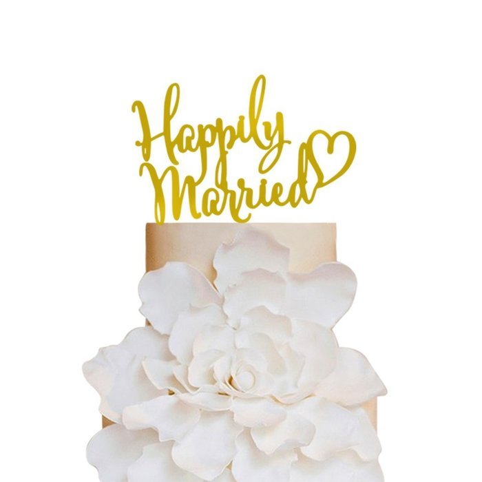 Sugar Yeti Brand Made in USA Cake Toppers God Gave Me You Wedding Cake Toppers Wedding Decoration Acrylic Cake... N38