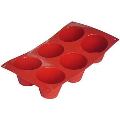 Sher FOUR-C Cake Tools Silicone Baking Molds Cupcake Bakeware,Decorating Tools Pans Molds Cupcake Supplies Color...