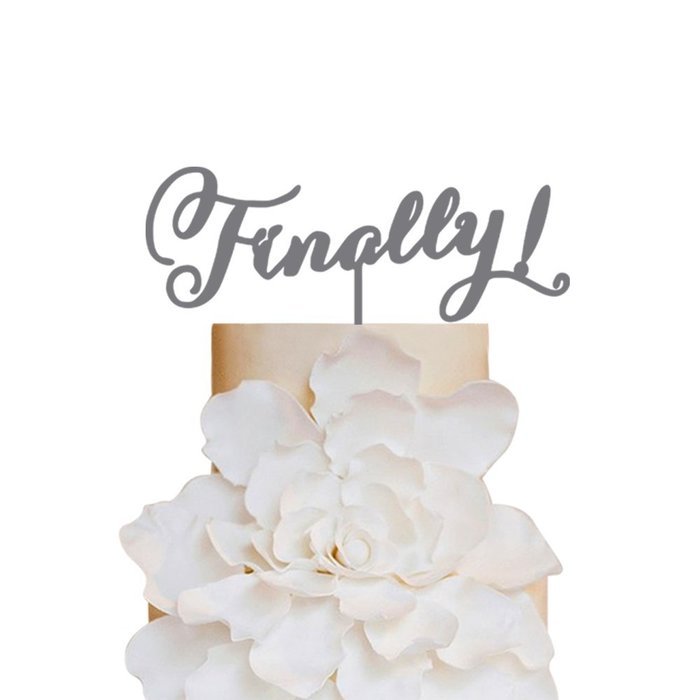 Sugar Yeti Brand Made in USA Cake Toppers God Gave Me You Wedding Cake Toppers Wedding Decoration Acrylic Cake... N41