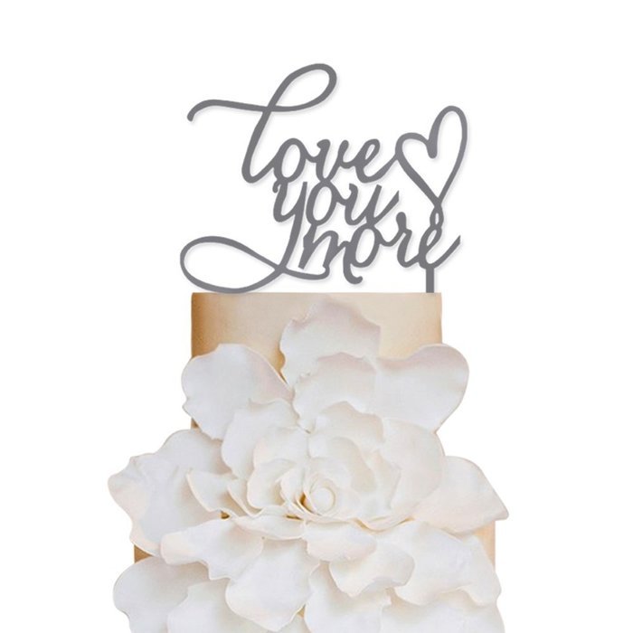 Sugar Yeti Brand Made in USA Cake Toppers God Gave Me You Wedding Cake Toppers Wedding Decoration Acrylic Cake... N43