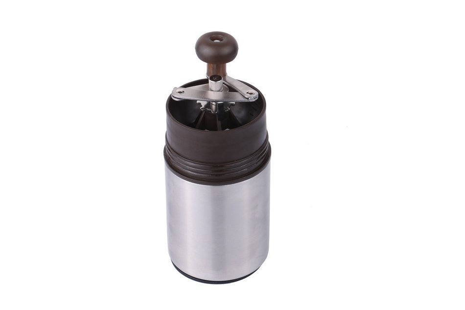 SOULCOOK 8.07" Manual Coffee Grinder Portable All-in-one Coffee Maker with Hand Lever Foldable Made of Thick #304... N7