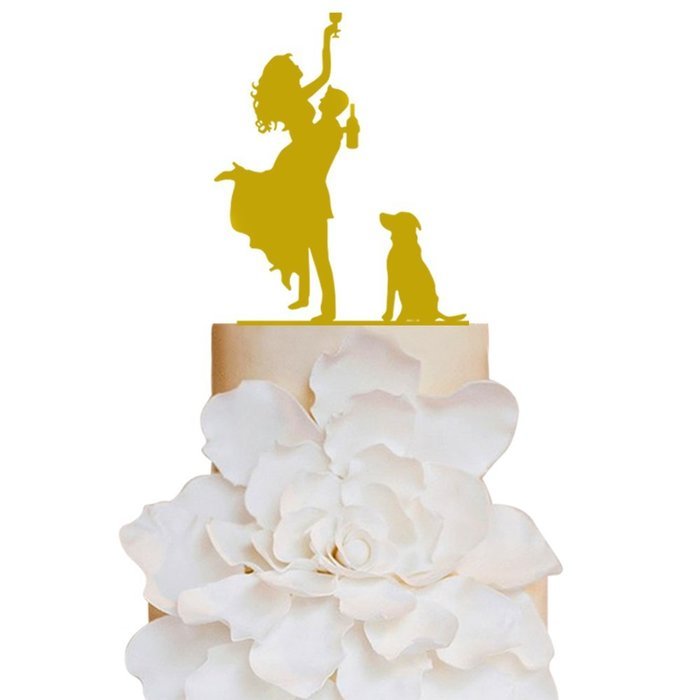 Sugar Yeti Brand Made in USA Cake Toppers God Gave Me You Wedding Cake Toppers Wedding Decoration Acrylic Cake... N45