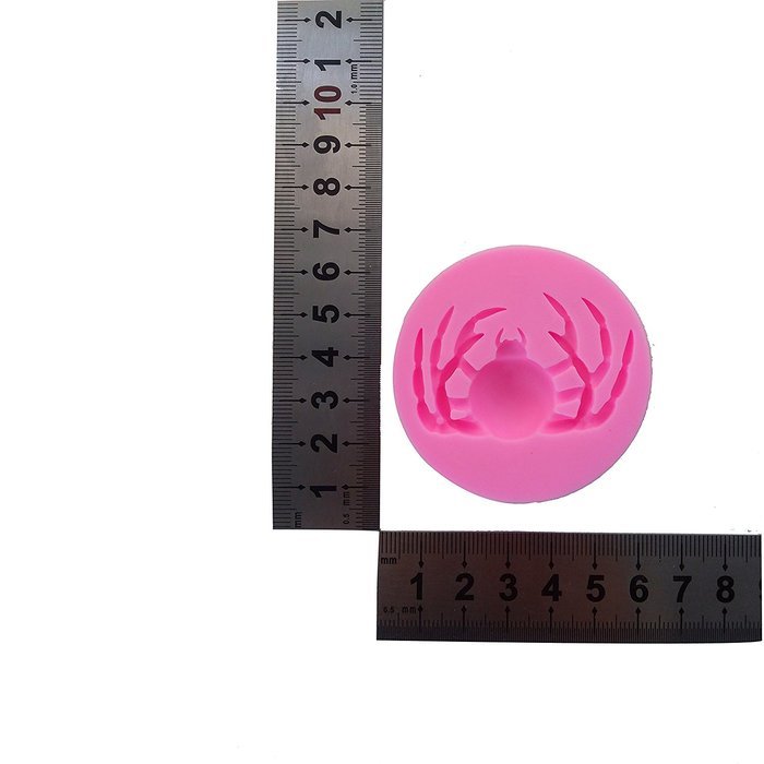 WYD Halloween Decorative Fondant Silicone Mold,Handmade Soap Mold,Cake Mold Decorating,Fondant Baking Mold,Jelly... N3