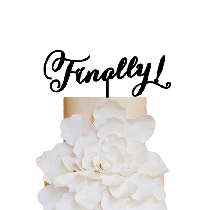 Sugar Yeti Brand Made in USA Cake Toppers God Gave Me You Wedding Cake Toppers Wedding Decoration Acrylic Cake... N50