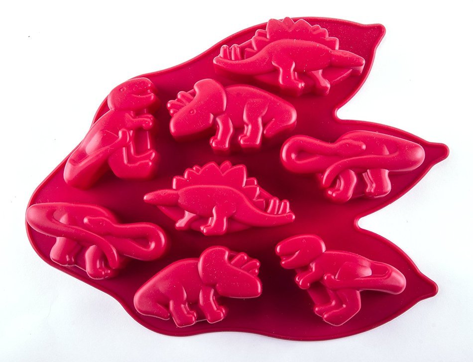 Silicone Dinosaurs Mold/tray - Good for Baking, Cooking and Molding!!! N2