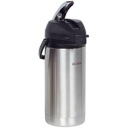 BUNN Stainless Steel 3.8 Liter Lever-Action Commercial Coffee Airpot