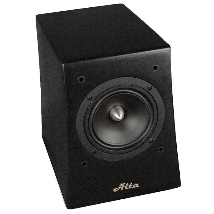 Alta Audio Solo Bookshelf Speaker with Textured Black Finish (Single)