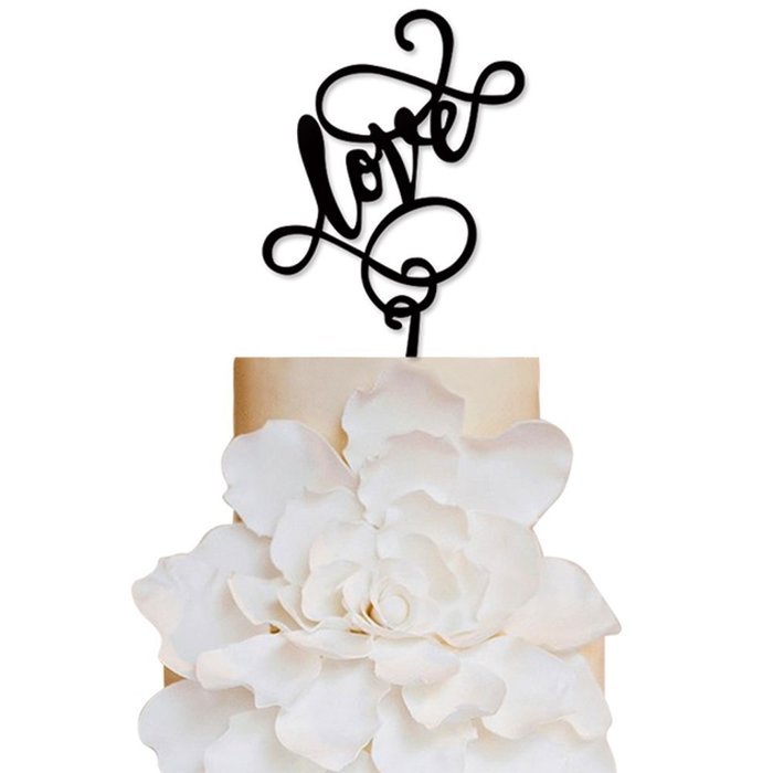 Sugar Yeti Brand Made in USA Cake Toppers God Gave Me You Wedding Cake Toppers Wedding Decoration Acrylic Cake... N56