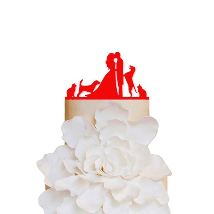 Sugar Yeti Brand Made in USA Cake Toppers God Gave Me You Wedding Cake Toppers Wedding Decoration Acrylic Cake... N59