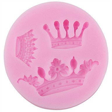 Y&XL&H Bakeware Silicone Crown Baking Molds for Fondant Candy Chocolate Cake N2
