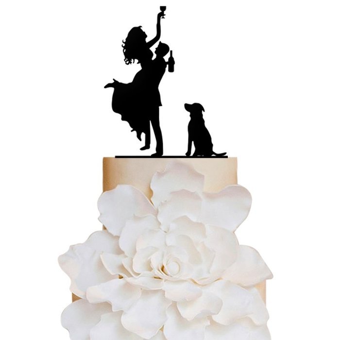 Sugar Yeti Brand Made in USA Cake Toppers God Gave Me You Wedding Cake Toppers Wedding Decoration Acrylic Cake... N65
