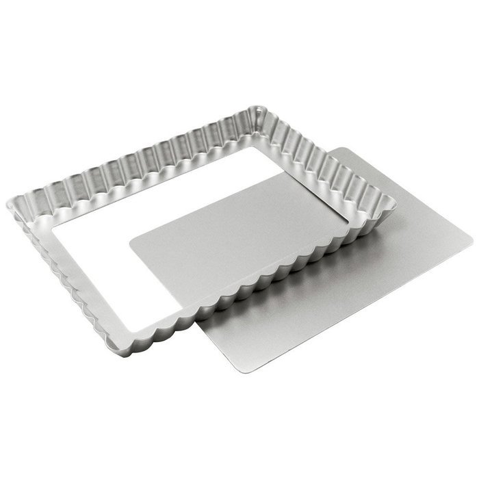 Fat Daddio's Anodized Aluminum Square/Rectangle, 11.25 Inches by 8.125 Inches by 1 Inch