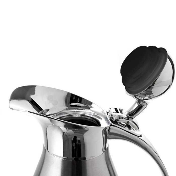 KAMLE 68 oz Thermal /Cold Coffee Milk Carafe Vacuum Insulated Stainless Steel Quality Thermal Pitcher, Beverage... N5