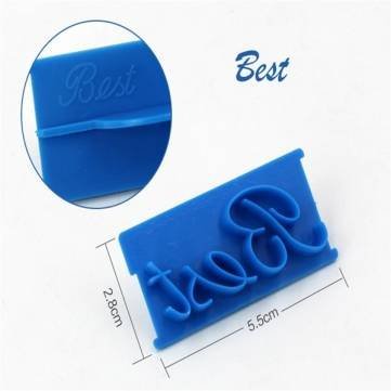 UR Bakeware Happy Birthday Letters Cake Cutter Embosser Biscuit Cookie Baking Molds N8