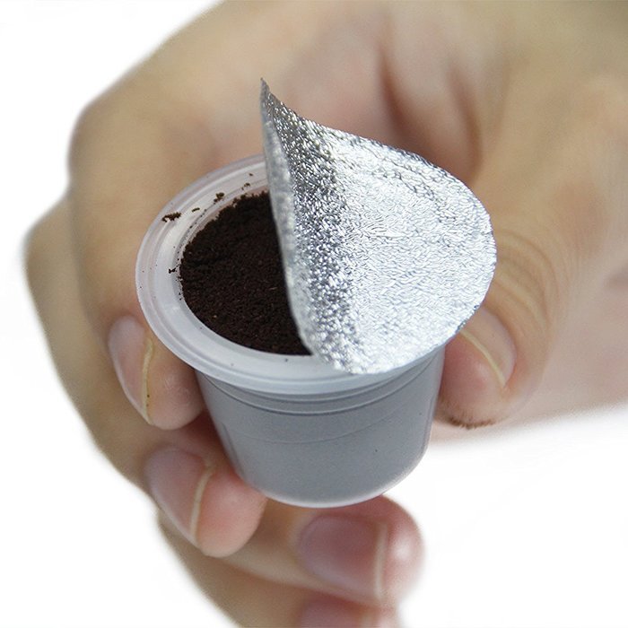 120/240/360pcs Aluminum Foil Lids Nespresso Seals for Refillable Nespresso Coffee Caspules (240) N5