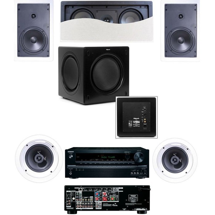 Klipsch R-1650-W In-Wall System #6