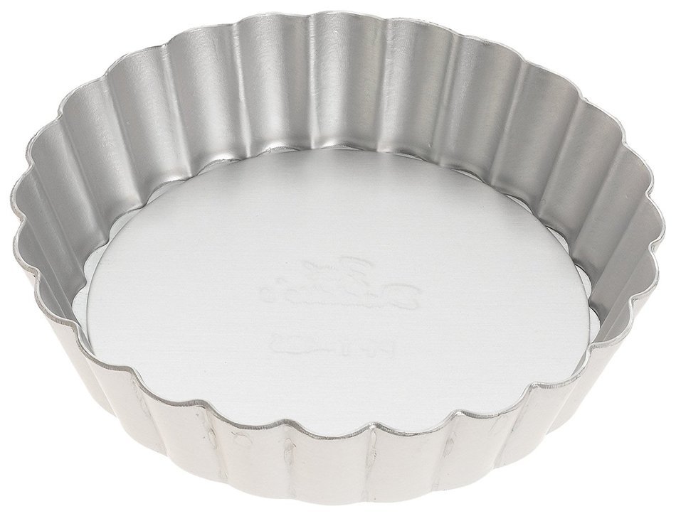 Fat Daddio's Anodized Aluminum Mini Tart Pan, 4 1/4 Inches