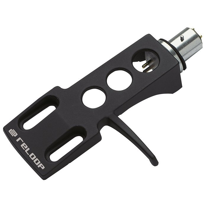 Reloop Headshell for 1/2-Inch Pick-Up Systems, Black (HEADSHELL-BLACK)