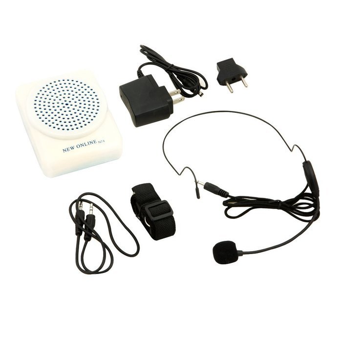 Tera&reg; Waistband Voice Amplifier Headset Microphone Speaker Portable for Tour Guide Teacher Coaches Presentations... N5