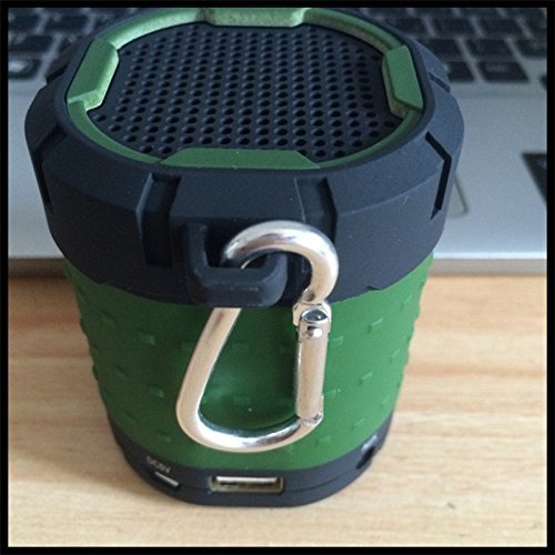 SNEED-Outdoor sports waterproof Bluetooth speaker card engaging bicycle wireless speakers , green