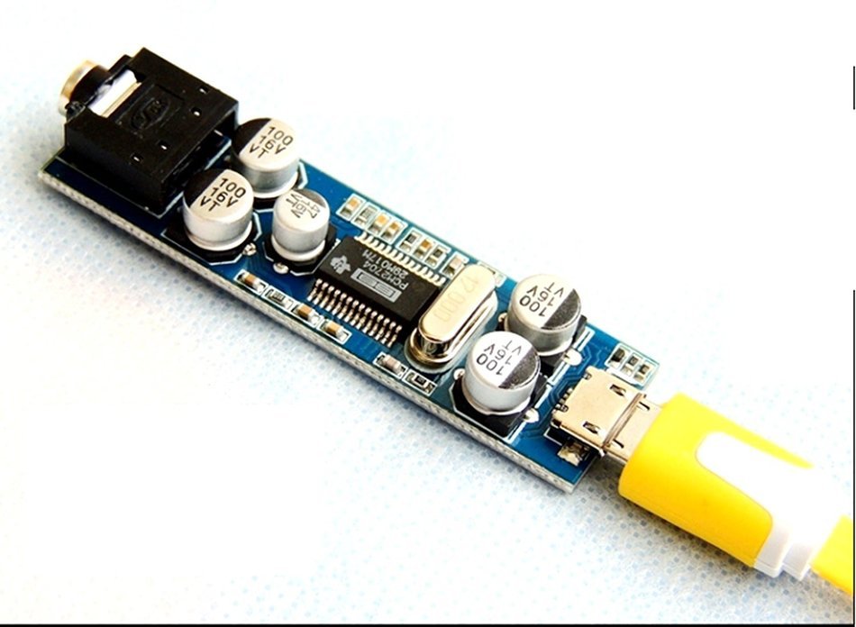 HIFI Fever PCM2704 USB External Sound Card USB DAC Decoder Module with usb