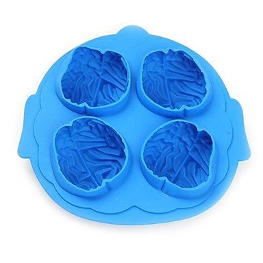 Y&XL&H Creative Brain Shaped Ice Tray Mold (Random Colors) N2