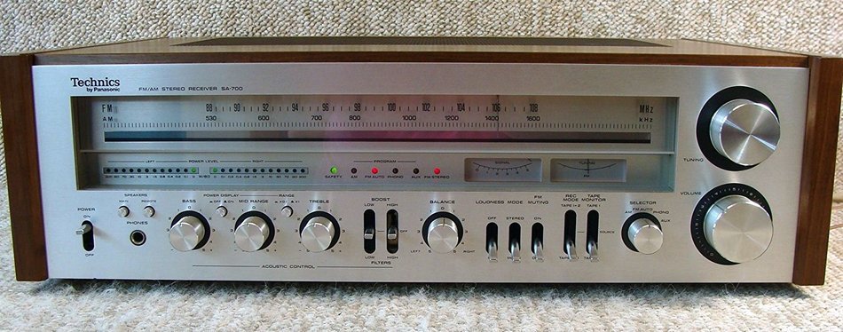TECHNICS SA-700 Vintage AM/FM Stereo Receiver (1978-79) 100WPC into 8 Ohms