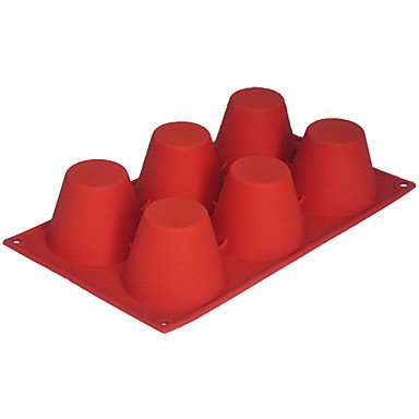 Sher FOUR-C Cake Tools Silicone Baking Molds Cupcake Bakeware,Decorating Tools Pans Molds Cupcake Supplies Color... N2