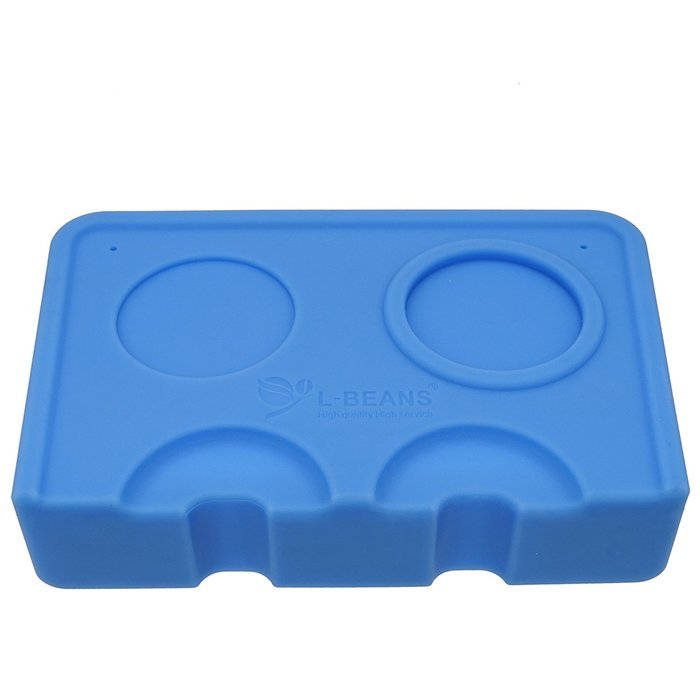 MMOO Double Groove Coffee Mill Cushion Pressure Powder Mat (Blue) N2