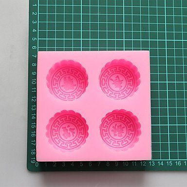 Sher Fu Lu Shou Xi Chinese Word Shape Chocolate Silicone Molds,Cake Molds,Soap Molds,Decoration Tools Bakeware