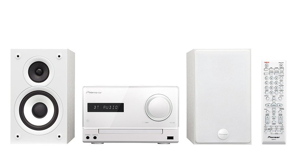 Pioneer CD mini component system iPod / iPhone / iPad compatible Bluetooth featured X-CM32BT-W (White) (Japan... N3