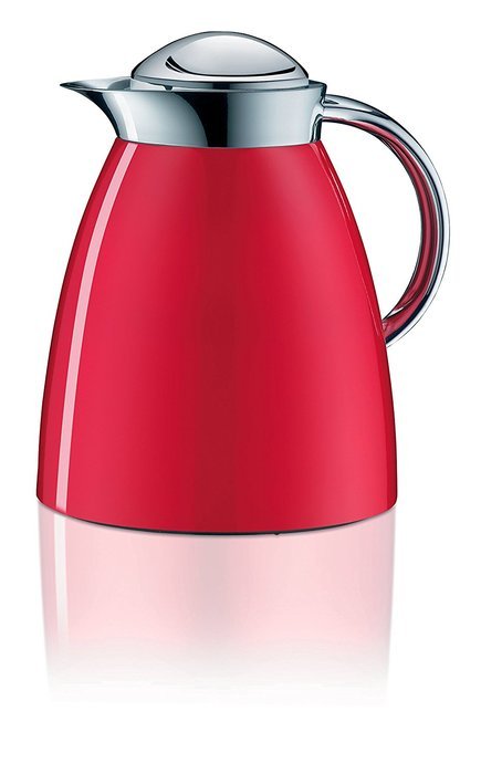 alfi Vacuum Thermal Carafe Gusto Tea 1 Liter, 34 fl. oz, Red