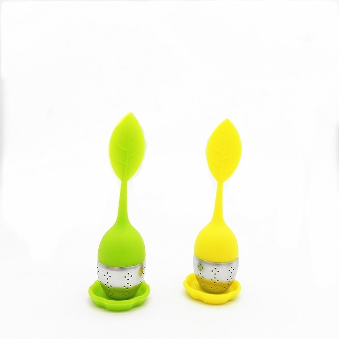 Stainless Steel Tea Infuser for Loose Leaf Tea 4 Pack Durable Food Grade Silicone Tea Infuser