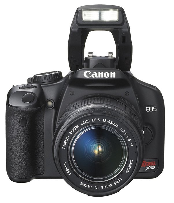 Canon Digital Rebel XSi 12.2 MP Digital SLR Camera (Black Body Only) N22