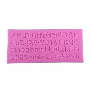 Y&XL&H Letter And Digital Fondant Cake Cake Chocolate Silicone Molds,Decoration Tools Bakeware