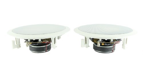 2) NEW VM AUDIO VMIS8 8" 350 Watt 2 Way In Ceiling/Wall Surround Home Speakers