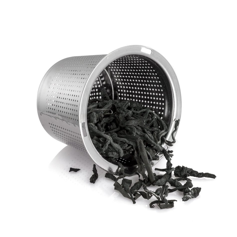 Fu Store Loose Leaf Tea Infuser (Set of 2) with Cup Brush and Drip Trays - Ultra Fine Stainless Steel Strainer... N6