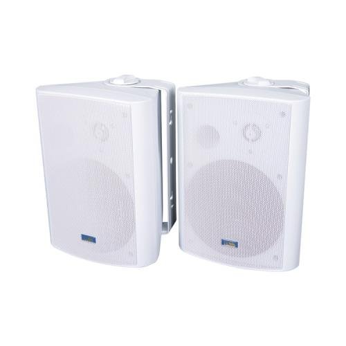Tic Corporation Asp120-W Indoor/Outdoor 120-Watt Speakers With 70-Volt Switching (White)