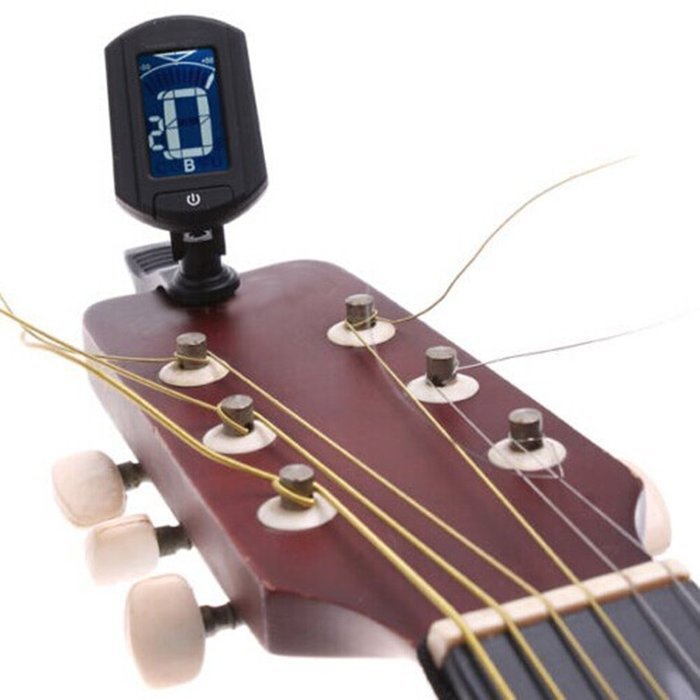 Onewell LCD-Clip-on-Electronic-Digital-Guitar-Chromatic-Guitar-Bass ...