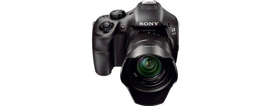 SONY ALPHA 3000 KIT 18-55 MM SCHWARZ ILCE-3000K Camera N11