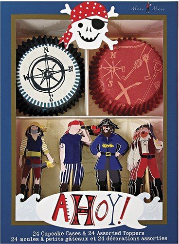 Meri Meri Cupcake Kits, Ahoy There Pirate