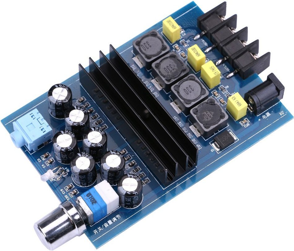 Yeeco TPA3116D2 100W+100W Dual Channel Hifi Audio Digital Audio Power Amplifier Stereo AMP Audio Amplify Board... N7