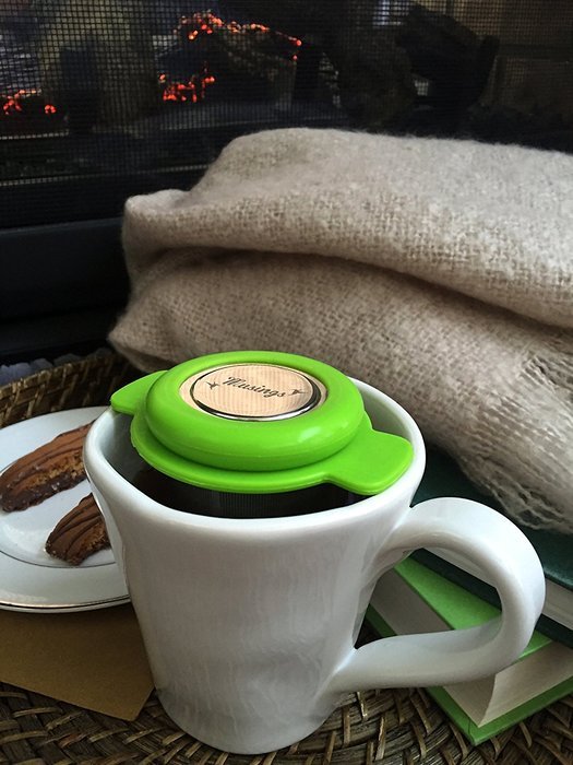 Tea Filter & Infuser For All Loose Tea, BONUS Silicone Liners Add Grip & Stop Burns, Premium Stainless Steel,...