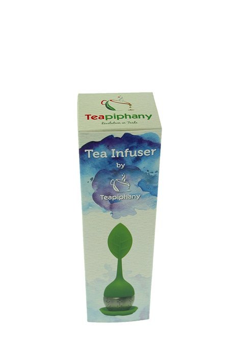 Loose Leaf Infuser, Single Serving Tea Maker with Stainless Steel Tea Ball Strainer, Green N8