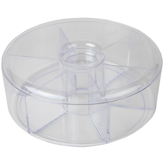 Home-X 6-Section Round Tea Holder N3